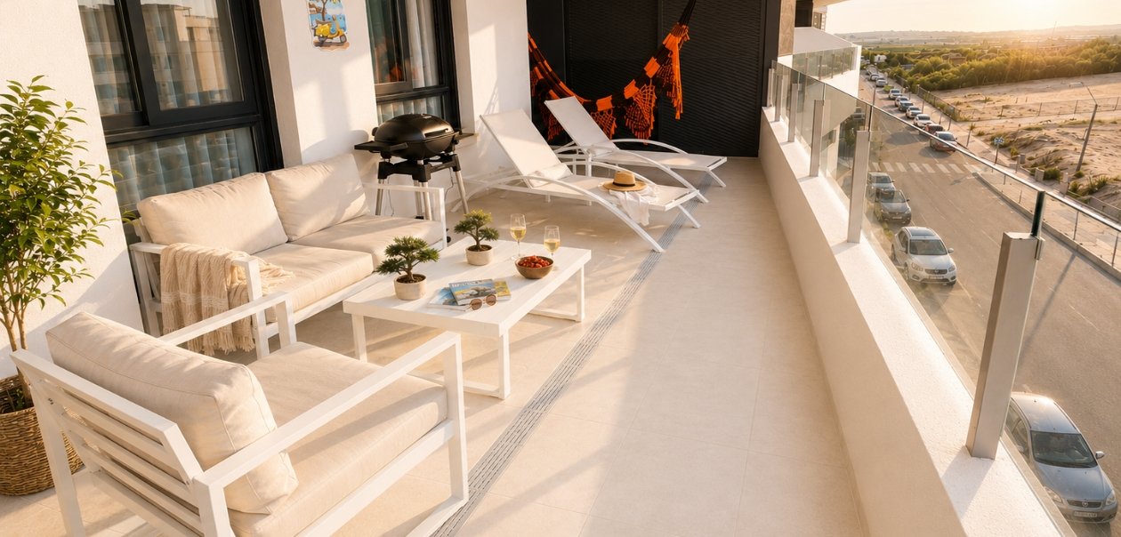 Welkom in Casa Blanca - Luxe 4 persoons appartement met groot zwembad